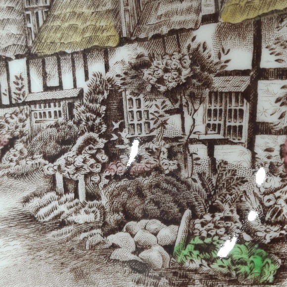 Johnson Bros Olde English Countryside Brown Cereal Bowls soup 6.25" set of 2‎ - Picture 7 of 14